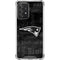 NFL New England Patriots Black & White Galaxy A52 5G Clear Case